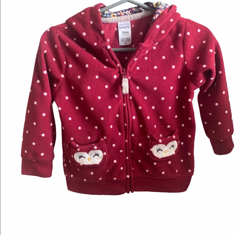 Gently Used Baby Girl 2Pk Hoodie 18Mo